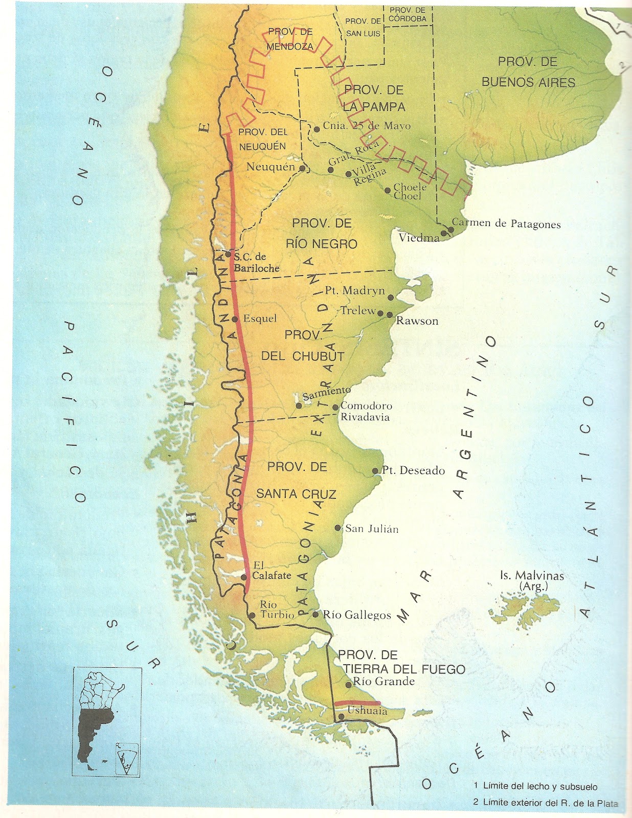 PAISAJES Y REALIDADES: MAPAS REGIONES GEOGRÁFICAS ARGENTINA