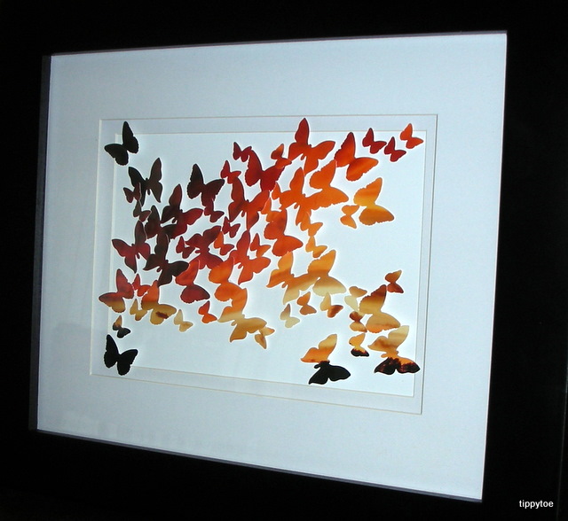 Tippytoe Crafts YAH 3D Butterfly Art