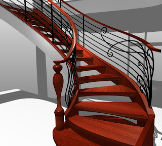 Jewelry Inspired Handrail by Seattle Stair & Design