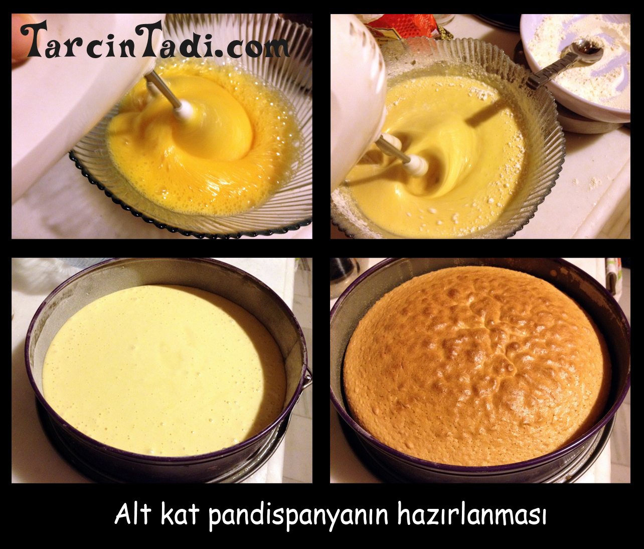 pasta yapmak pandispanya Tarçın Tadında pratik+hızlı+kolay yemek