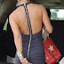 Jennifer Nicole Lee Wears VERY Short Blue “Mini Dress” At Miami Mall