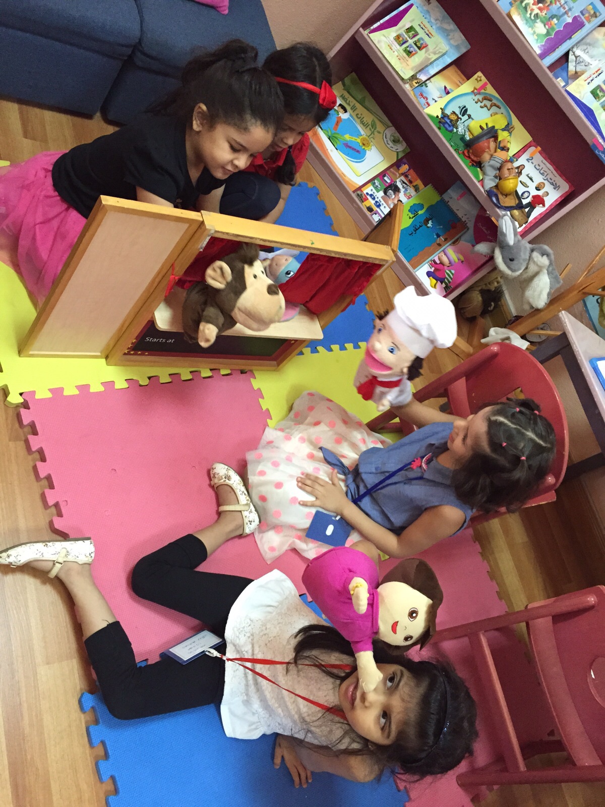 رياض الاطفال الريان صور متنوعة للأطفال في فترات يومهم