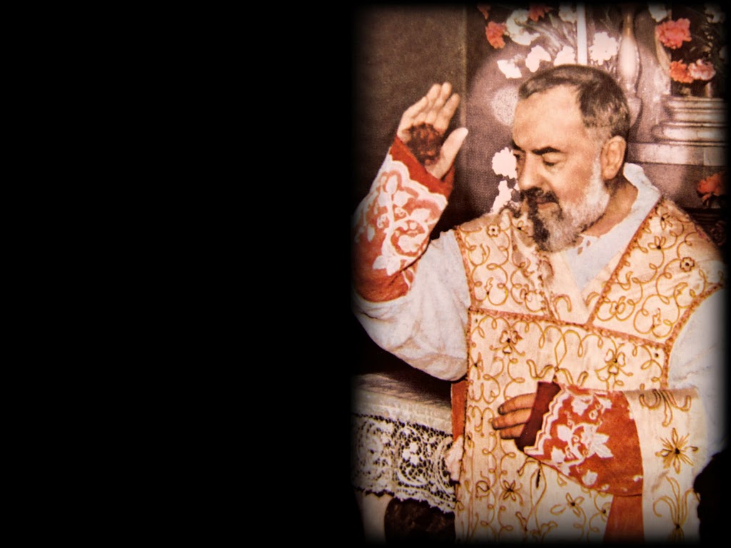 Holy Mass images...: Saint Pius of Pietrelcina (Padre Pio)