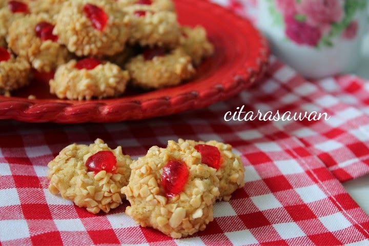 Biskut Badam Salju Snow Almond At Dapur Pts
