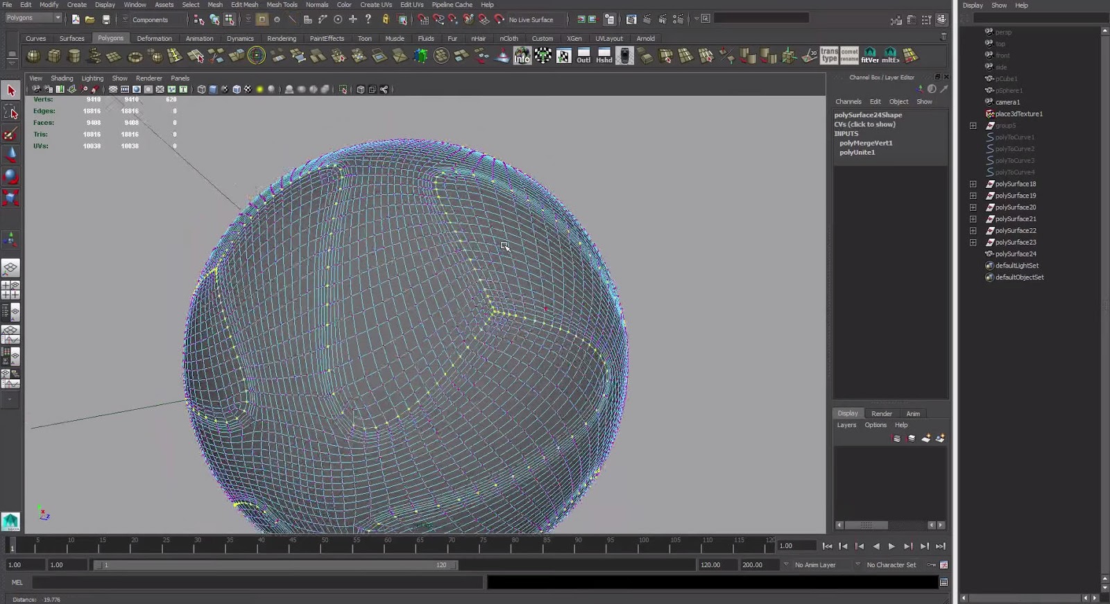 modeling 2014 world cup ball in maya cg tutorial amazon redshift