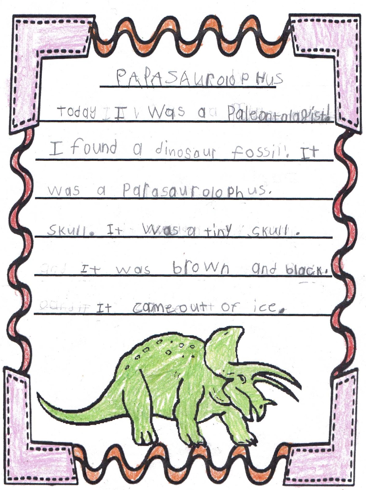 Triceratops dinosaurs essay picture