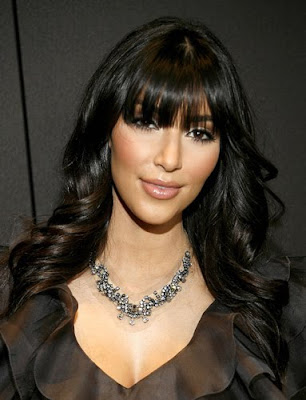  Kardashian  Bangs on Kim Kardashian Bangs Jpg