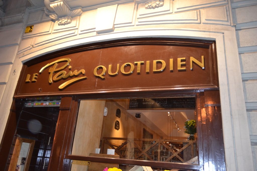 Just in my handbag Le Pain Quotidien...