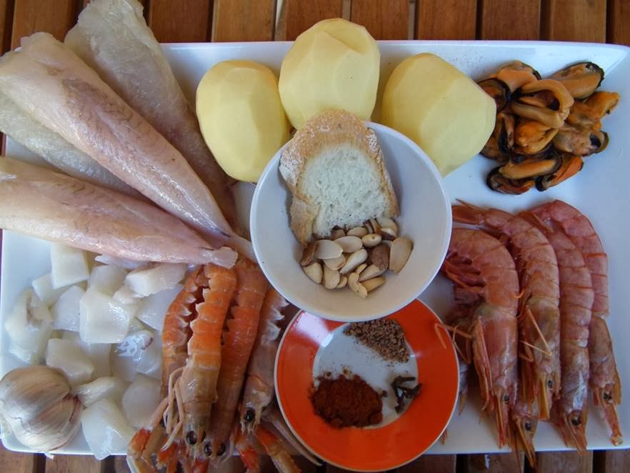 ingredients suquet suquet de peix zarzuela www.originalpaella.com