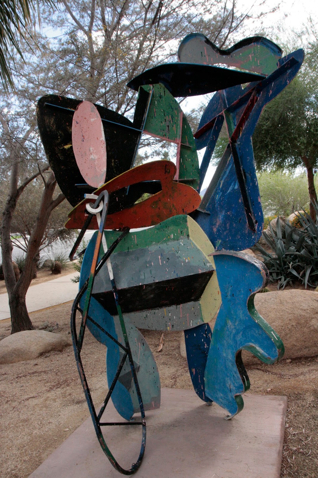 JUNK BOAT TRAVELS Palm Springs Sculpture Garden