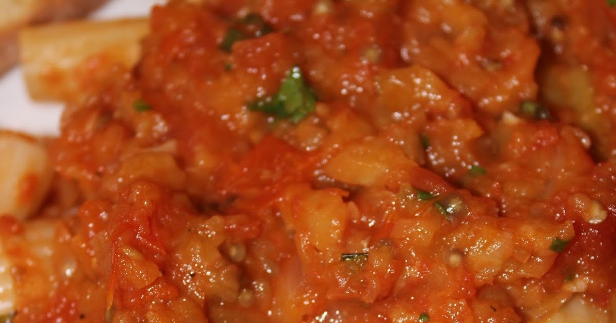 ItalianFusion Roasted Tomato & Eggplant Sauce