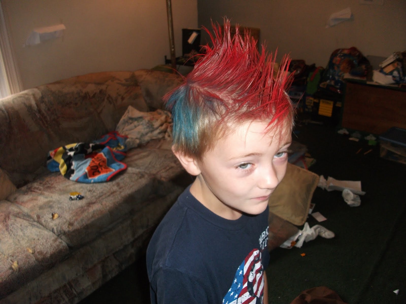 All You Need Is Love Red Mohawks And A Walk
