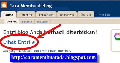 Lihat entri entri