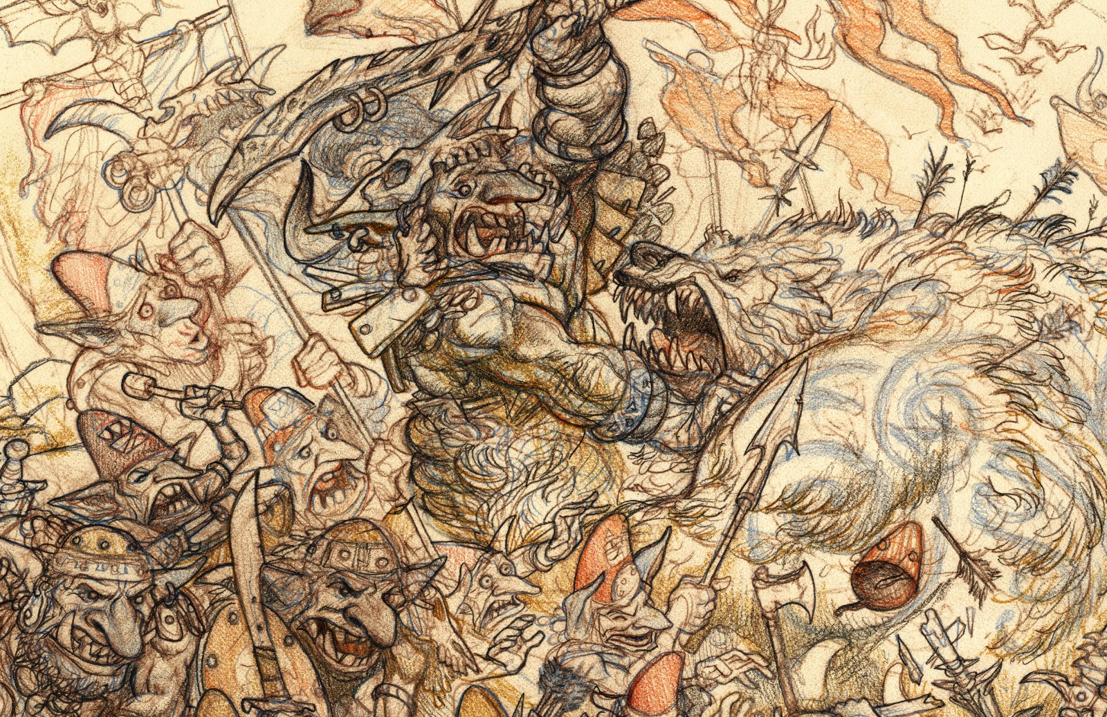 Muddy Colors Battle of Five Armies Tight Drawing