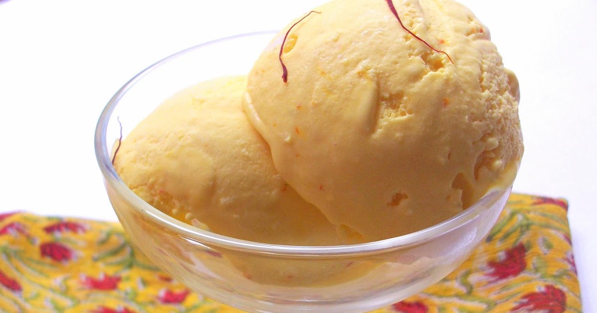 Cakes & More Saffron And Coconut Ice Cream Easy, Quick And Eggless Too!