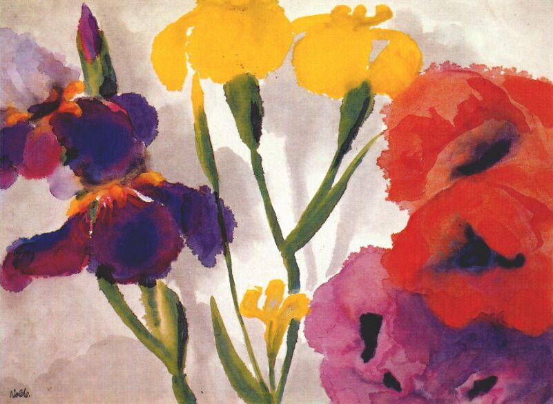 MAGDA VACARIU THE FLOWERS OF EMIL NOLDE