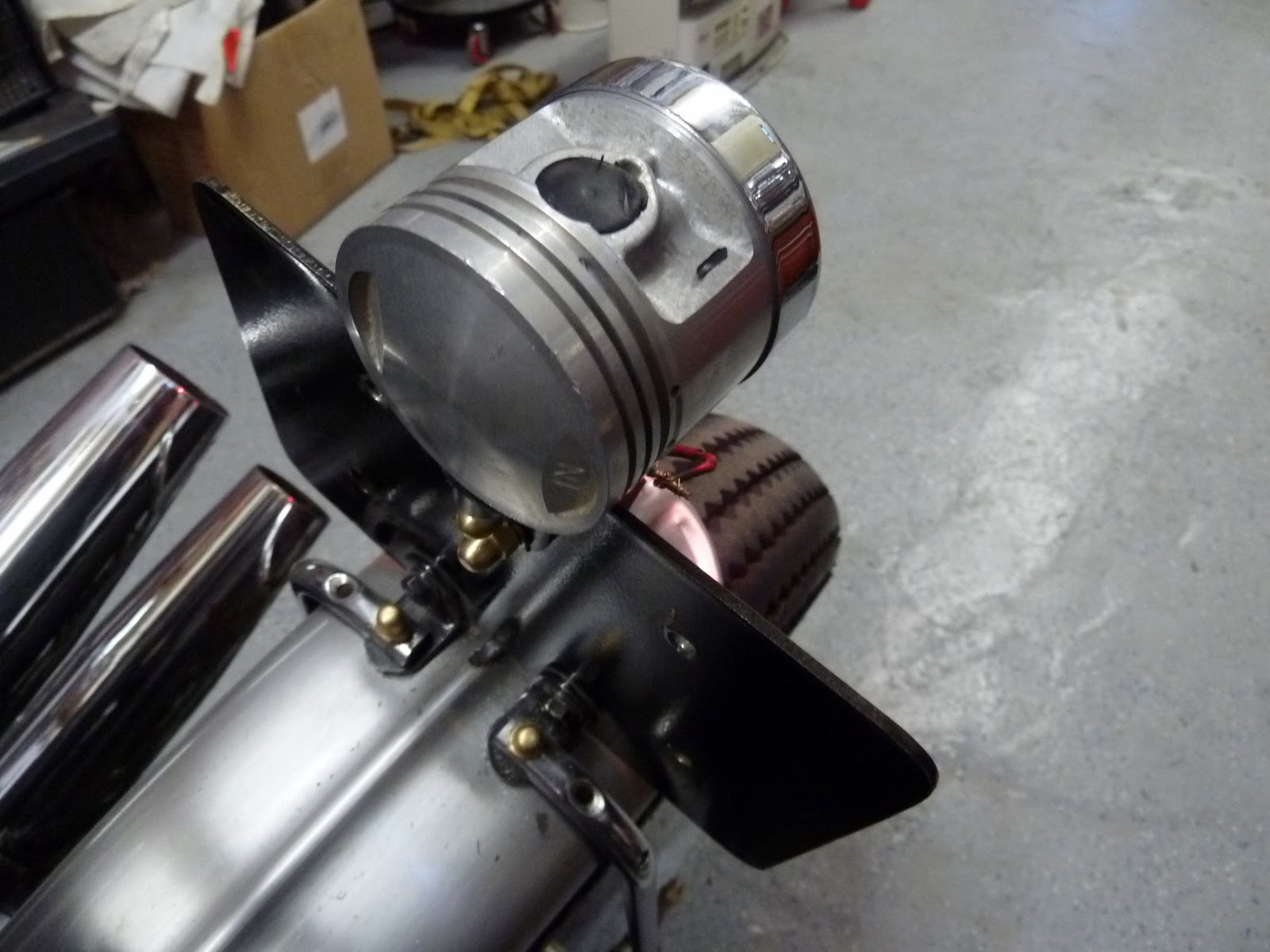 Wednesday Winter 2011 7 Piston tail light.