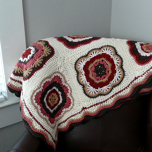 Crochet Guide Moroccan Tile Afghan