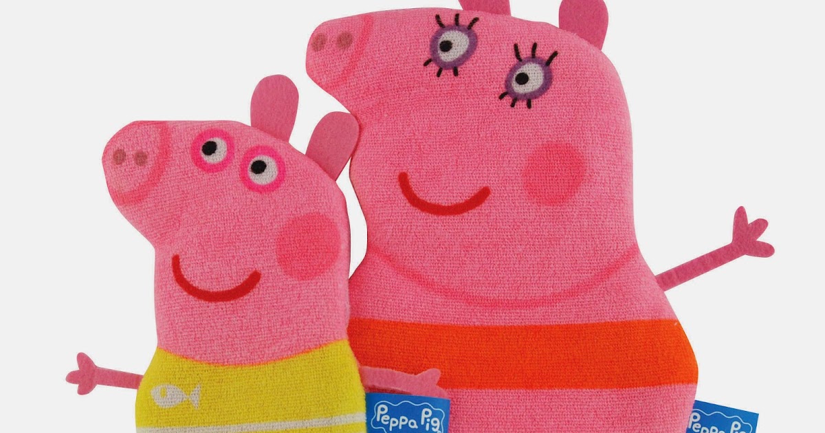 Peppa Pig and George Wash Mitts 