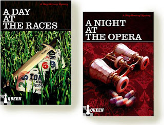 capas de A Day at the Races e A Night at the Opera, por Queen