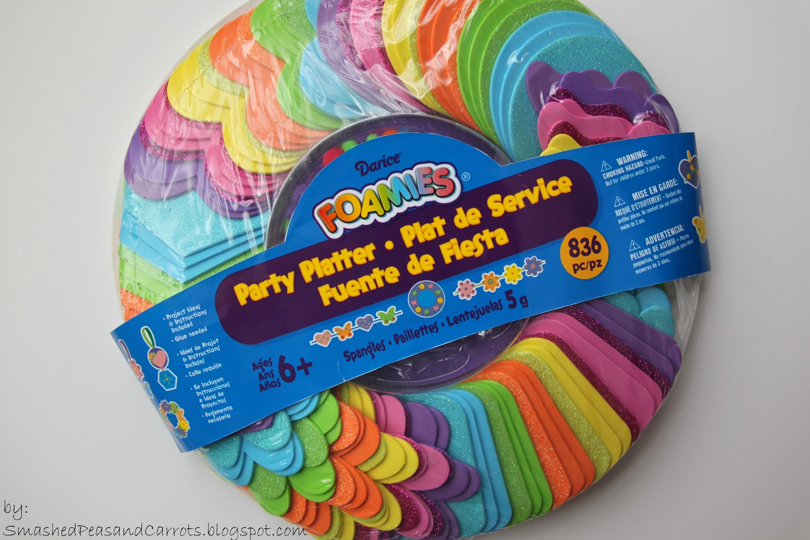 Easy 3Step Glitter Hair ClipsTUTORIAL Smashed Peas & Carrots