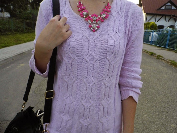Pink sweater