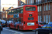 AfterThe Modern day London Red Bus. 3. Custom Bokeh (after now the new london red bus)