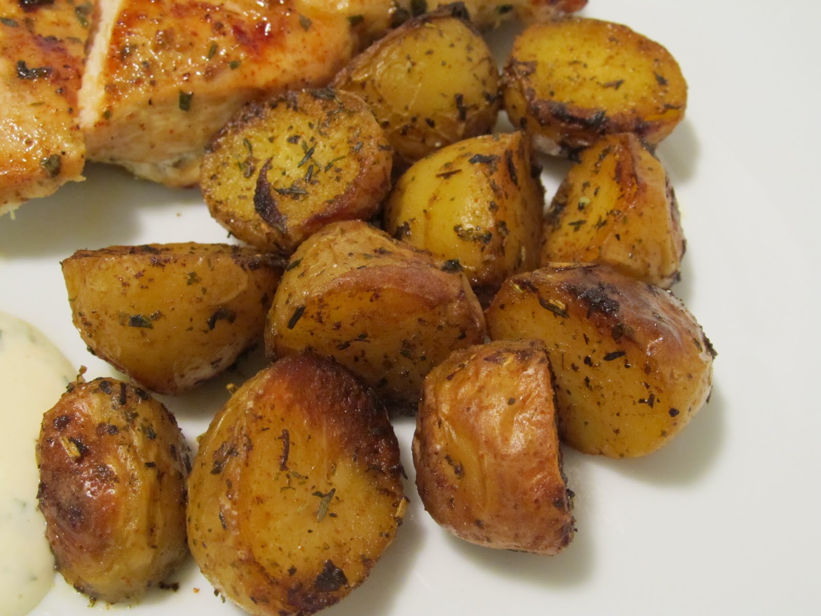 Jenn's Food Journey Herby Grilled Potatoes