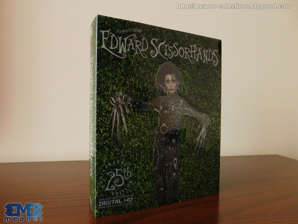 Edward Scissorhands Blu Ray 25th Anniversary Edition Usa Meaner Collections