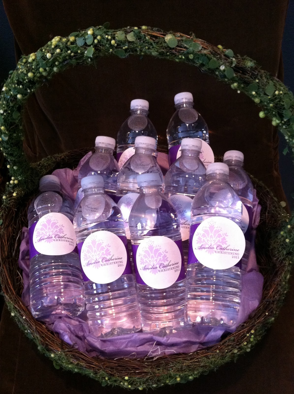 the culdesac AmethystInspired Christening Celebration