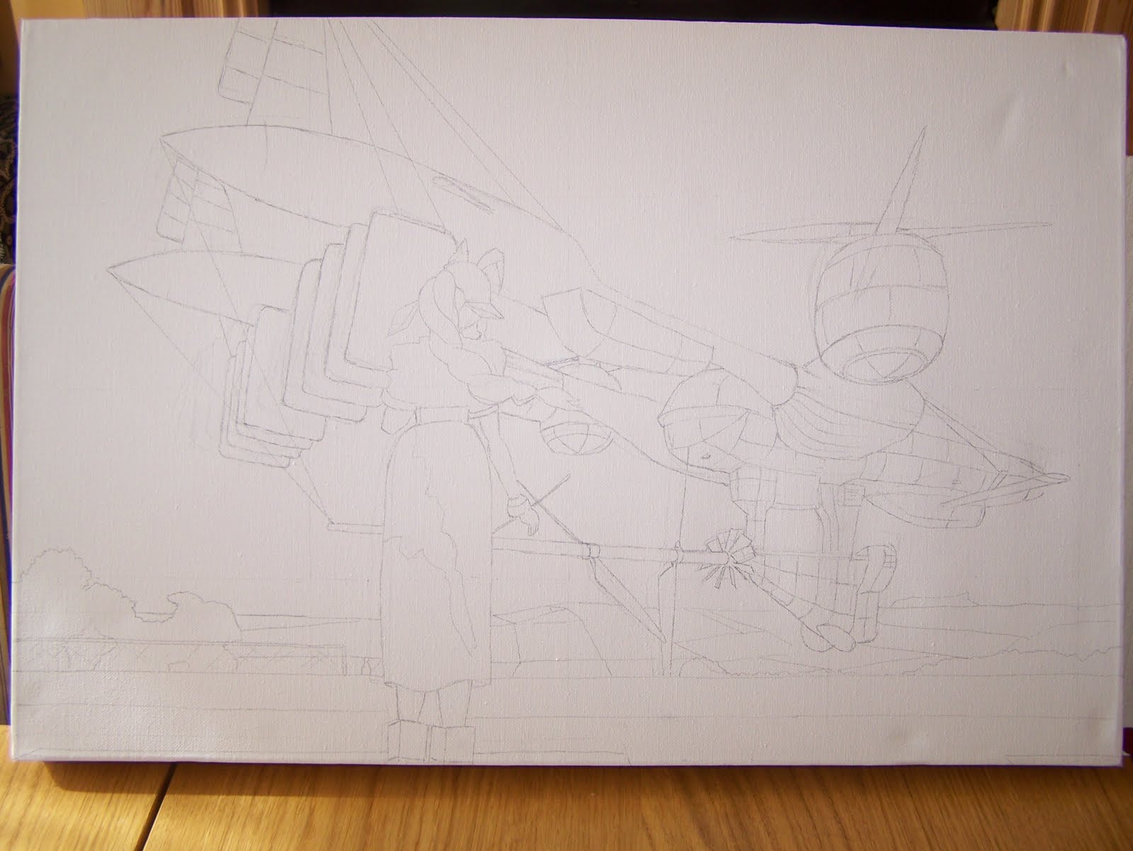 Left Hand Outline