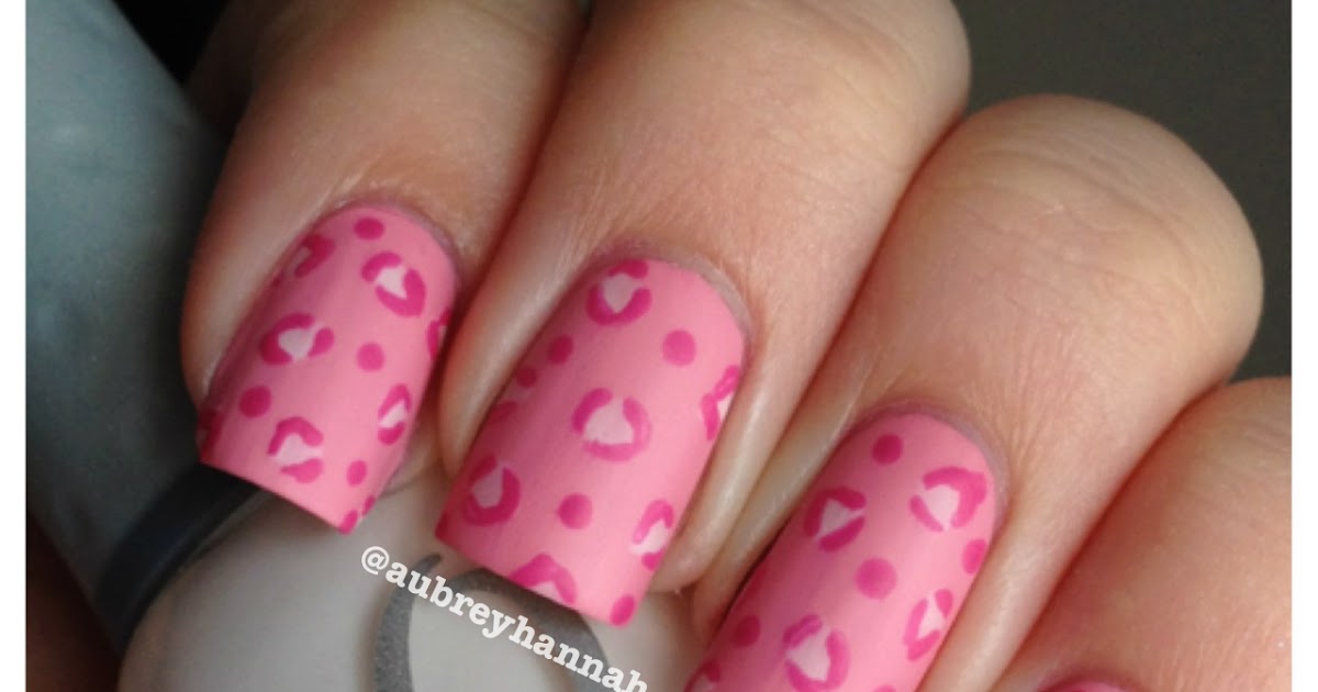 The Nail Paradise: Pink Leopard Nails