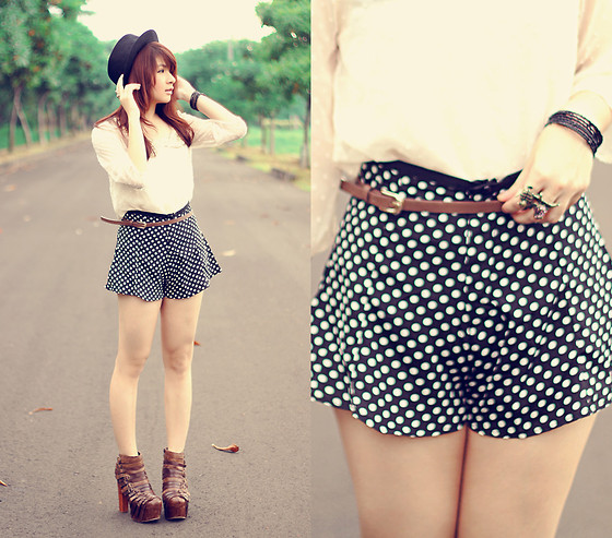 short de tecido larguinho