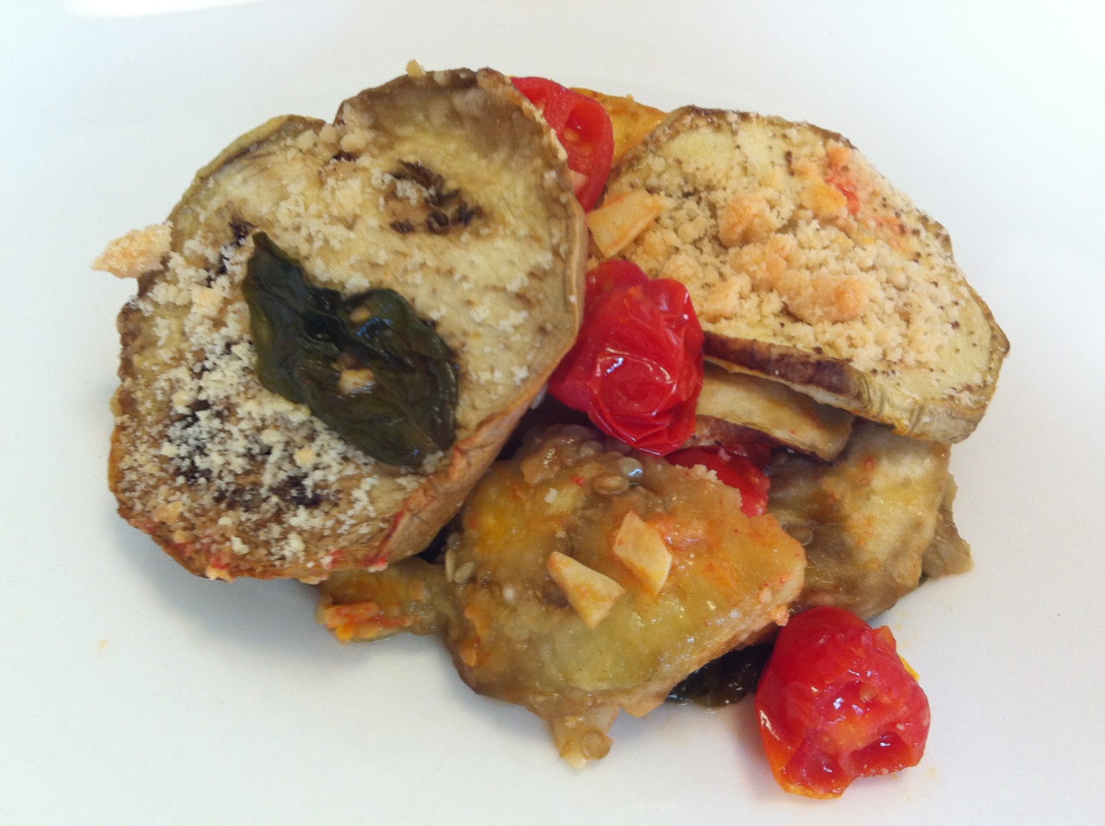 Passion N Beauty Healthy Baked "Eggplant Parm"