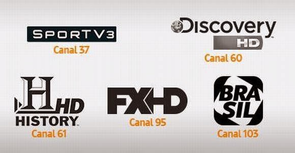 Claro HDTV Familia HD Light Telecine + HBO c/ 2 Ponto extra - R
