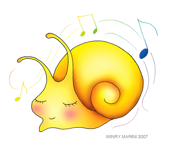 Art and Lore Keong Emas (The Golden Snail)