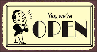 Yes, we're open.