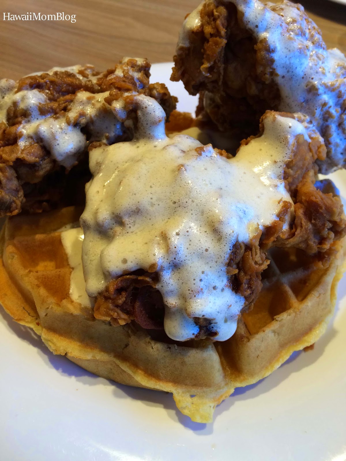 Hawaii Mom Blog Pancakes & Waffles BLD