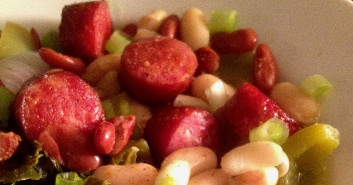 37 Cooks Red and White Beans with Pork Sausage