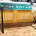 Vândalos destroem Placa de Identificação de Felipe Guerra.