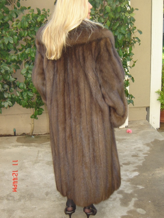 Fur Coat sable fur coat / zobel mantel