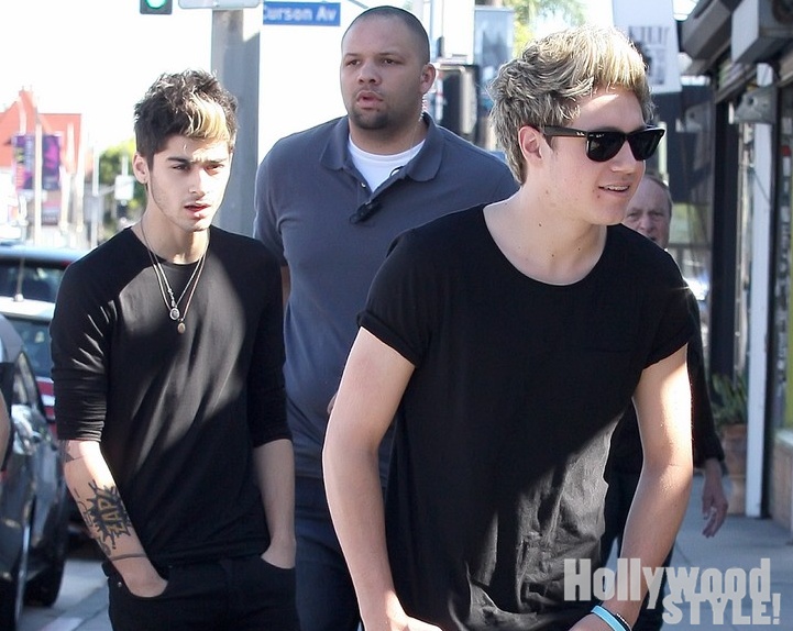 Zayn Malik y Niall Horan de compras en Los Angeles ~ Hollywood Style!