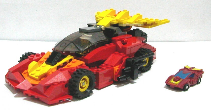 lego transformers hot rod