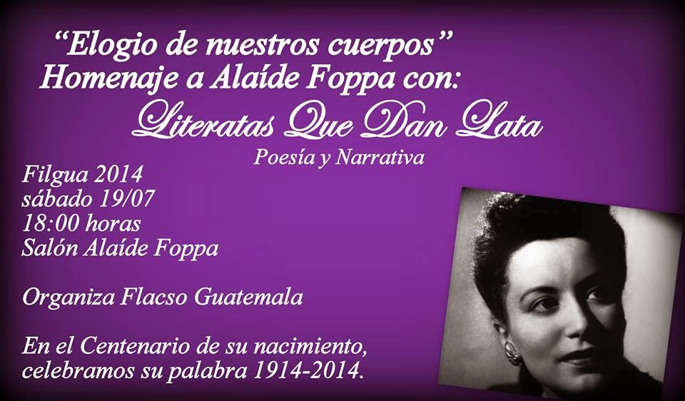 Homenaje a Alaíde Foppa