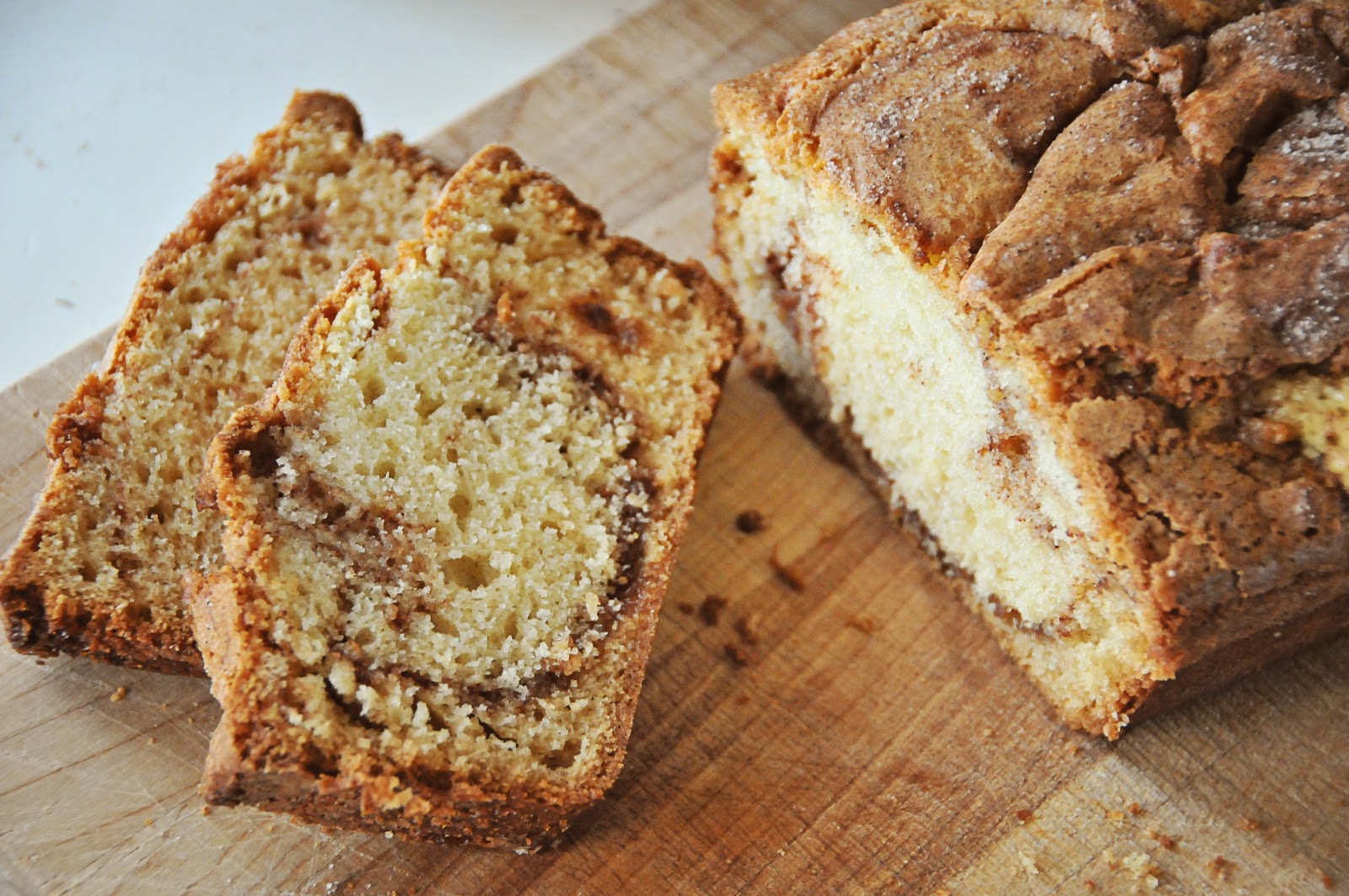 Barefoot and Baking Cinnamon Quick Bread