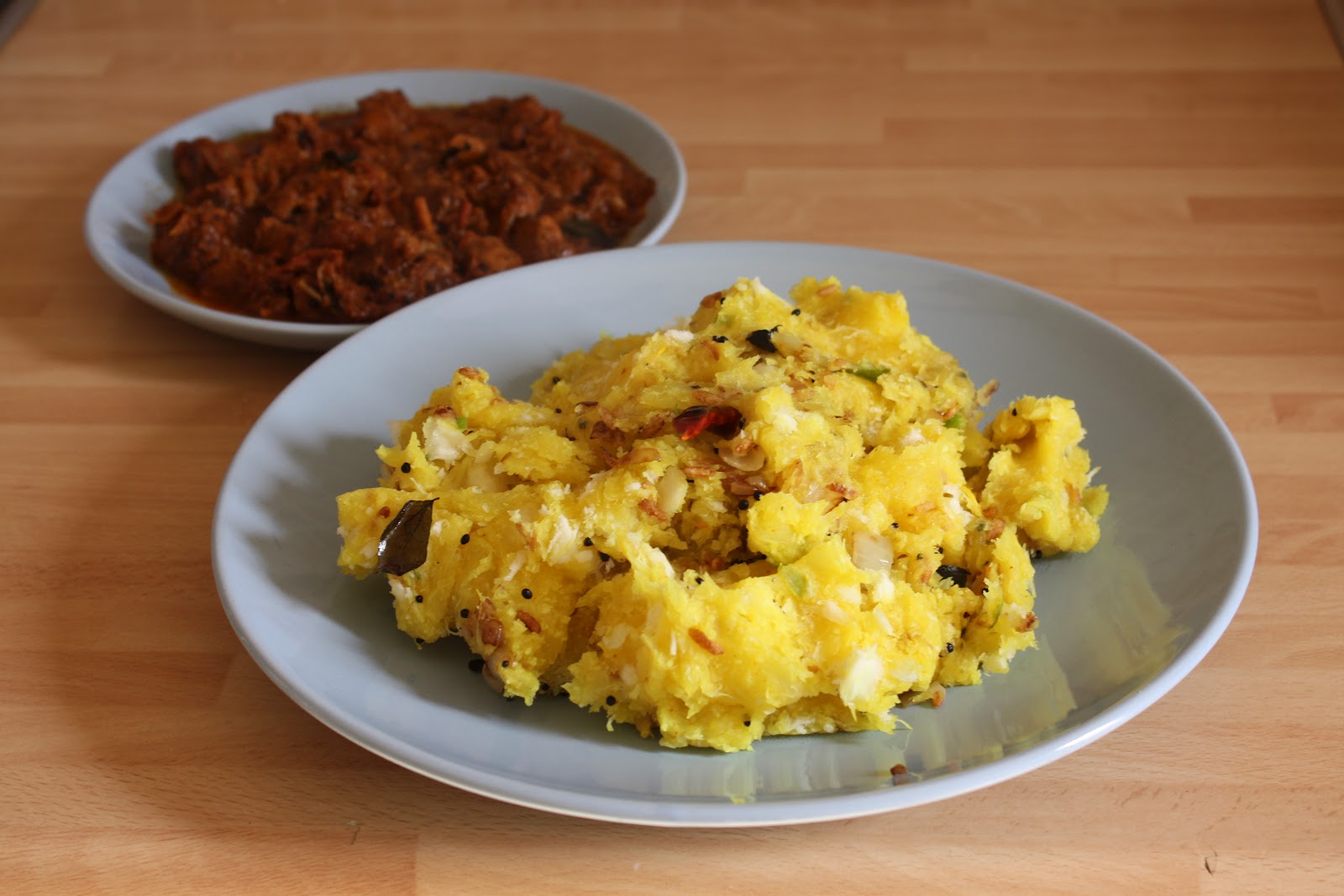 Nadan Ruchikuttukal Kottayam style Kappa Vevichathu