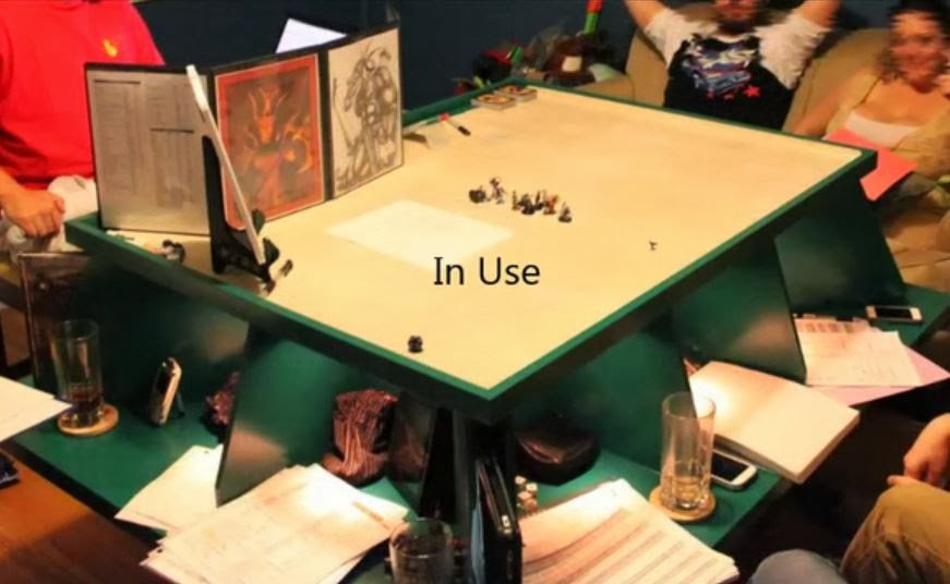 MF WARS RPG Gaming Table Plans Kickstarter