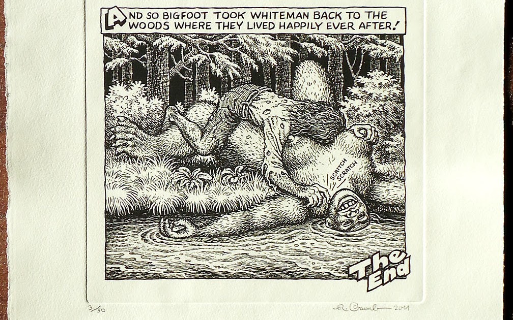 Crumb Newsletter: Whiteman Meets Bigfoot