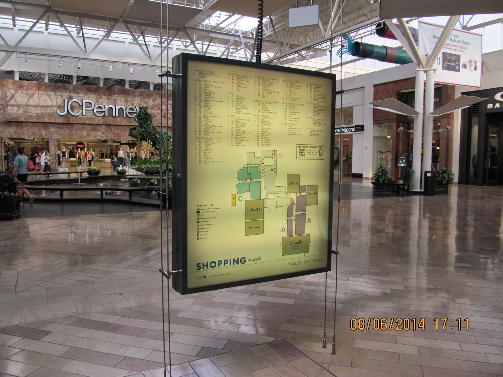 Trip to the Mall Mall St. Matthews (Louisville, KY)