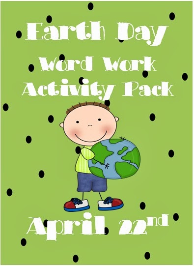 Earth Day Word Wall Word Work Pack